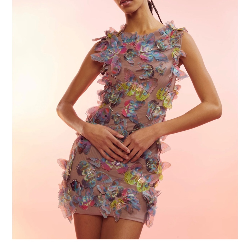 Cynthia Rowley butterfly dress